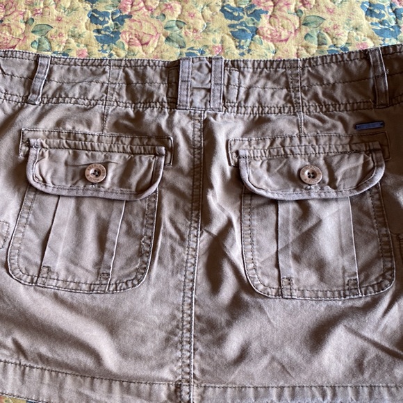 Abercrombie & Fitch Womens Skirt Mini Pockets Utility Size 6 Beautiful Retro. - Picture 5 of 7